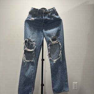 Aeropostale Light Blue 90's Baggy Jeans
